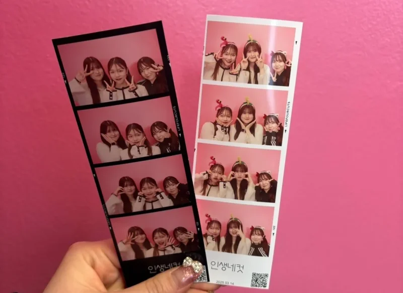 VGCの友人と撮ったプリクラの写真