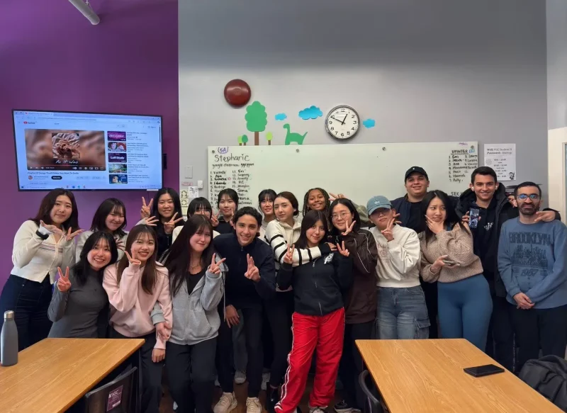 クラスメイト全員で撮った集合写真