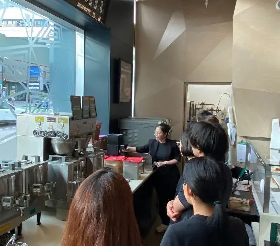 VanWest バリスタコースの授業風景
